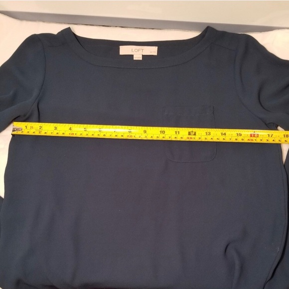 LOFT long sleeve blouse petite Size XS - Picture 6 of 6